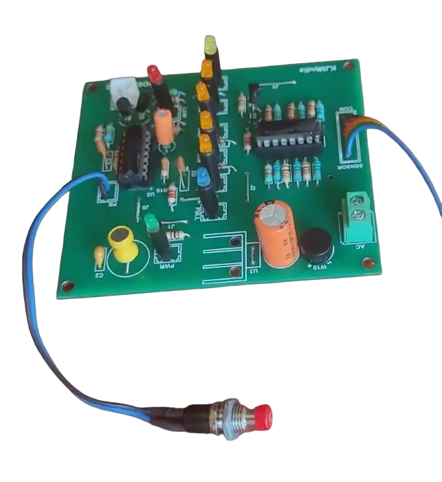 Water Level Indicator With Full And Empty Tank Alarm Prototype